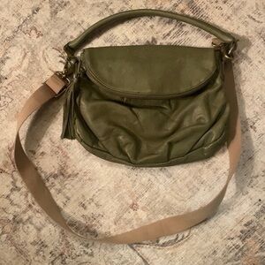 Margot Green Leather Bag